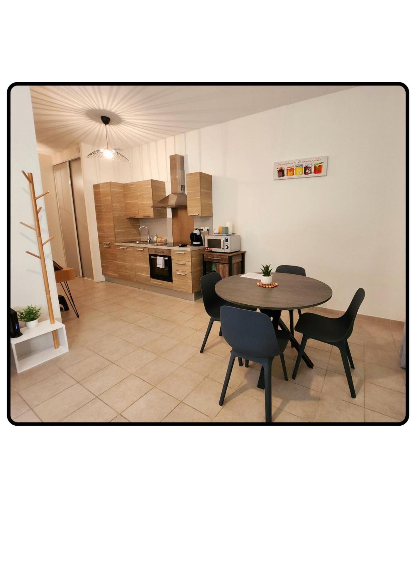 Appartement Roussillon Roussillon  Ngoại thất bức ảnh
