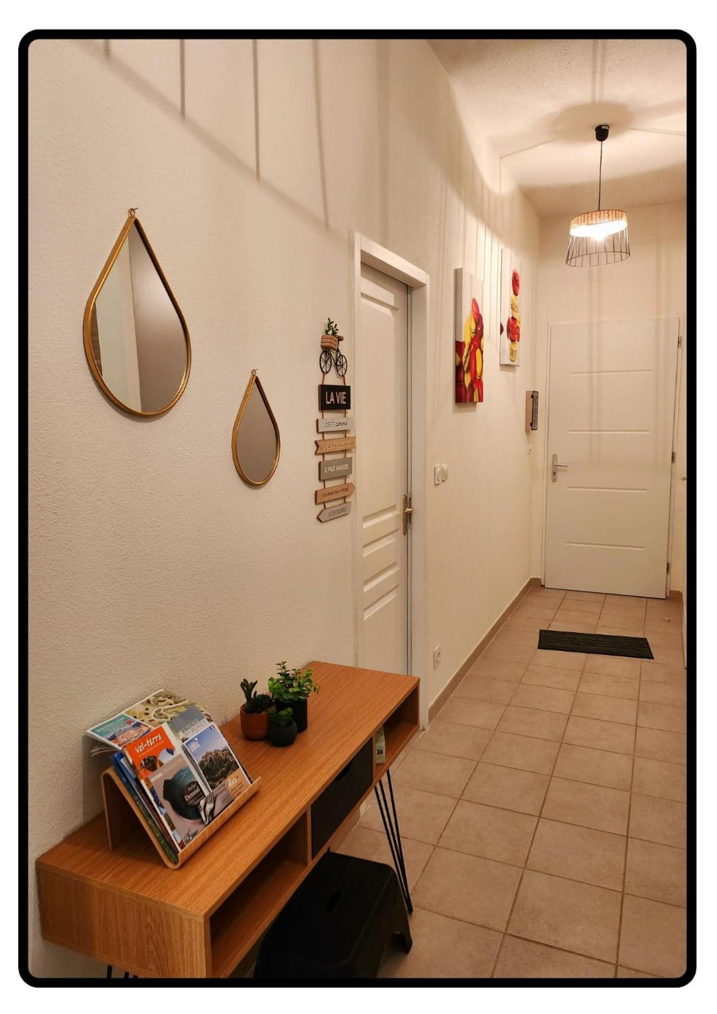 Appartement Roussillon Roussillon  Ngoại thất bức ảnh